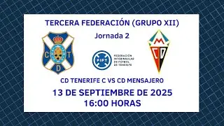 Directo | Tenerife | Tercera Federación: CD Tenerife C - CD Mensajero