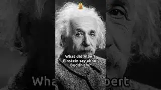What did Albert Einstein say about Buddhism? #quotes #wisdom #buddhism