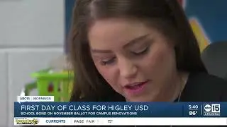 Higley's first day of school brings reminders of needed renovations