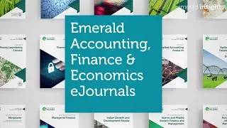 Emerald Accounting, Finance & Economics eJournals - English