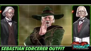 Tekken Tag Tournament 2 - Sebastian Sorcerer's Costume + Cane