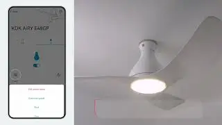 KDK Ceiling Fan App for KDK Airy (E48GP, E48HP) | Function Introduction