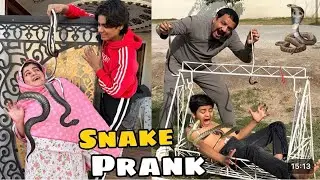 MAMU Ny SAB KA SATH SNAKE PRANK Kia 😅 🐍