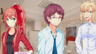 Monika in Hospital Might Not Make Live!!! (DDLC MOD Pages of Life) Part 19