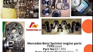Mercedes Benz Sprinter Engine Parts