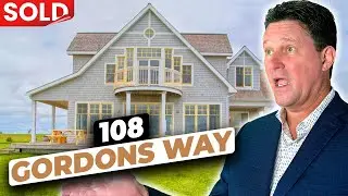 (SOLD) 108 Gordons Way, Augustine Cove, PEI. Waterfront Beach House with large rental income.