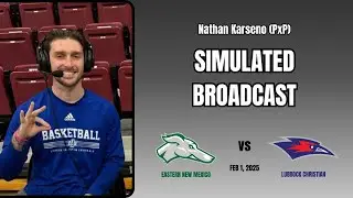 Men's Basketball Radio Broadcast - Lubbock Christian vs Eastern New Mexico 2/1/25