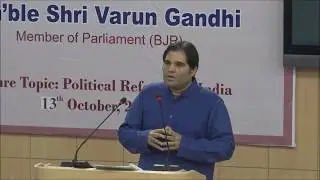 Shri Varun Gandhi | Political Reforms in India| NALSAR University of Law