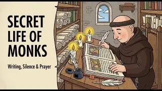 From Dawn to Dusk: The Peaceful Routine of Ancient Monks