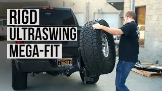 Meet the RIGd UltraSwing Mega-Fit Tire Carrier