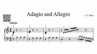 J.C. Bach - Adagio and Allegro