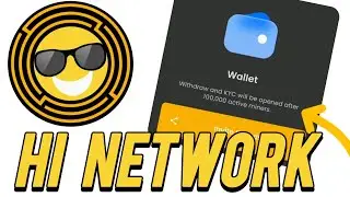 Hi Network 😎 Anuncia KYC y RETIROS con una condici&oacute;n🍀 #hinetwork #kyc #withdraw #100000users #wallet