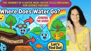 CBSE - Water Cycle Adventure 🌈 l SAVE WATER