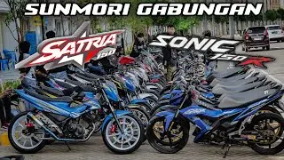 Sunmorgab bareng Sonic Speeding Cikarang | Vloq Satria FU 150