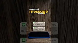 Make Your Videos POP! Slide-Up Message Effect in CapCut! #shorts #vfx #edit