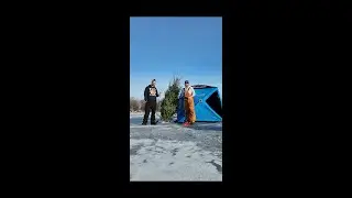 Weaver #pike hit with underwater camera