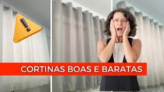 Cortinas de Tecido boas e baratas