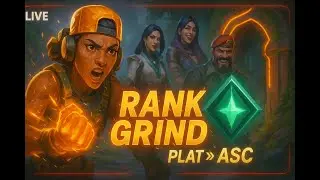 VALORANT GRIND PLAT TO ASCENDANT | VALORANT |#valorant #jabbayt #gameशुरू #live