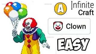 How to make CLOWN in Infinite Craft (Best method) | How to make CLOWN in Infinity Craft