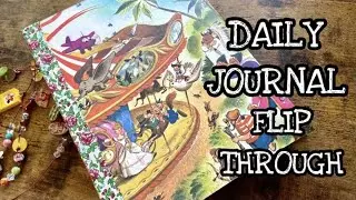 Personal Journal Flip Through Video / Disney Scrapbook Flip Through / Creative Journal