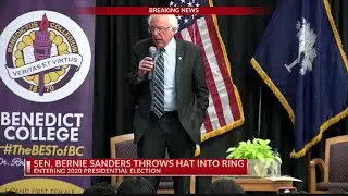 Sen. Bernie Sanders running for president