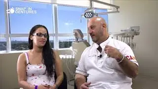 Serrita's testimonial of Snap in Dentures with Doctor German Arzate reviews