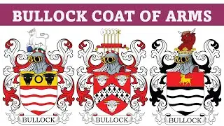 Bullock Coat of Arms & Family Crest - Symbols, Bearers, History