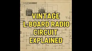 How a 6-Transistor L-Board Radio Works | AM Superhet Receiver Explained 🔥