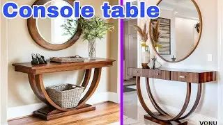 Modern Console table | Console table decor ideas | Hallway design | Minimalist entryway | Home Decor