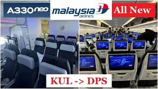 NEW Malaysia Airlines A330neo! Is this the NEW Best Economy? (KUL-DPS) #275