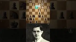 Isaac Kashdan - 6 Brilliant Sacrifices ☠️ #chess #isaackashdan #chesstactics #chesstricks #shorts