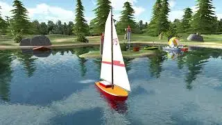 Android RC Boat Simulator Trailer