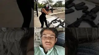 Others people firing guns vs the☠️💀 ?#shorts #duet #reaction