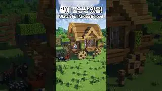 Minecraft Wagon Survival House (Carriage) 🐎🏠 #Minecraft