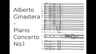 Alberto Ginastera - Piano Concerto No.1 (Full Score)