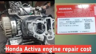 Honda Activa Half Engine Repair Cost