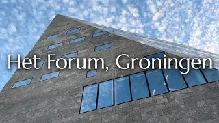 WOOOW!😱 IS THIS EVEN REAL!? Look at this AWARD winning architecture! Forum, GRONINGEN!