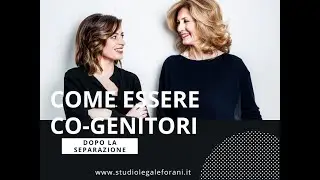 Essere co-genitori dopo la separazione