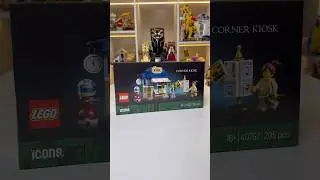 LEGO Icons Corner Kiosk comes as a GWP! #lego #rlfm #40757 #afol #legoicons #legomodular