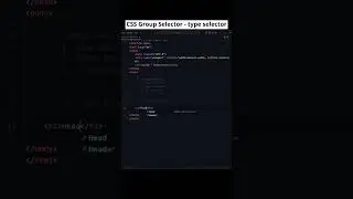 Master CSS Type Selectors with Real-World Examples! #csstutorial #codewithmayur
