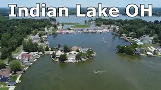 Indian Lake OH Aerial Tour