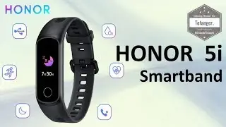 Honor band 5i - Подключенные часы - Huawei Health - Распаковка