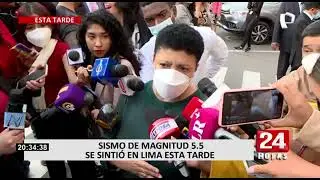 Sismo en Lima: movimiento de magnitud 5.5 se registró esta tarde