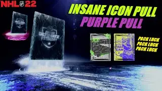 *ICON PULL* INSANE PACK LUCK | NHL 22 HUT PACK OPENING #40