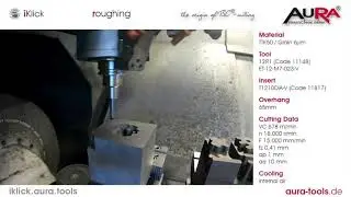 [Aura] Roughing electrode 12r1#powermill #r&ouml;ders #auratools #autodesk