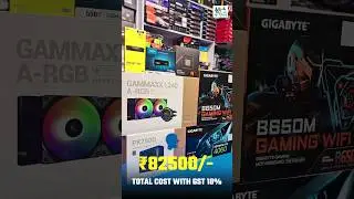 Rs 80,000 Gaming PC Build With Ryzen 7600x & RTX 4060 #rtx4060 #nehruplace 💰 🤑