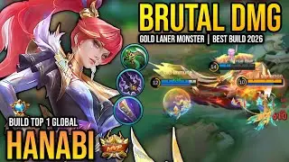 HANABI BEST BUILD 2026 | BUILD TOP 1 GLOBAL HANABI GAMEPLAY | MOBILE LEGENDS✓