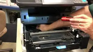 M3550 Clear Wast Toner Clog
