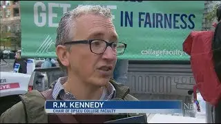 Ontario College Strike - Day 10 - RM Kennedy tells about the malingering employer  - October 2017