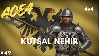 Kutsal Roma - 4v4 - Kutsal Nehir - #aoe4 #49